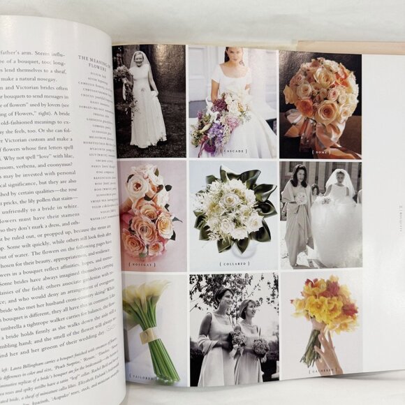 1999 First Edition The Best Of Martha Stewart Living Weddings Hardcover Book - Picture 12 of 15